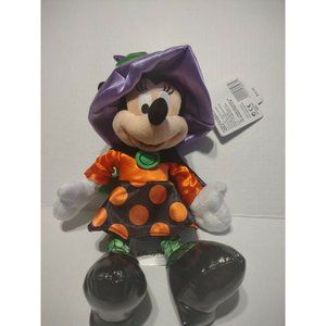 DISNEY STORE HALLOWEEN PLUSH MINNIE MOUSE WITCH 2015 DISNEY PARKS AUTHENTIC NWT